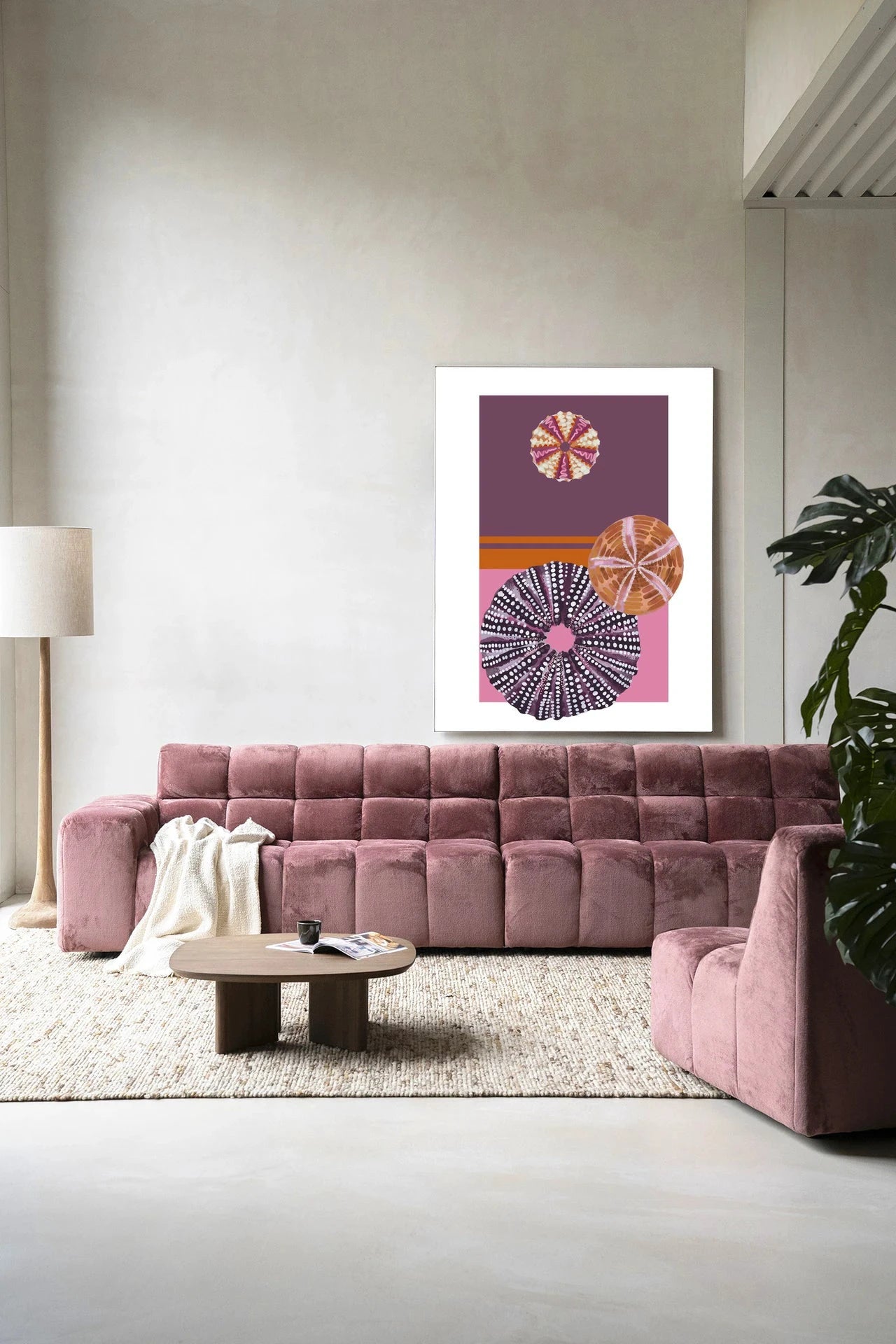 Marinus 2 - Moderne Wanddecoratie | Artprint, Glass Art, Wandkleed by Urban Cotton