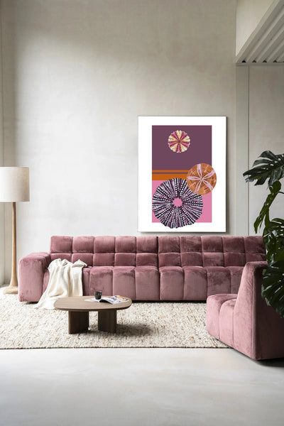 Marinus 2 - Moderne Wanddecoratie | Artprint, Glass Art, Wandkleed by Urban Cotton