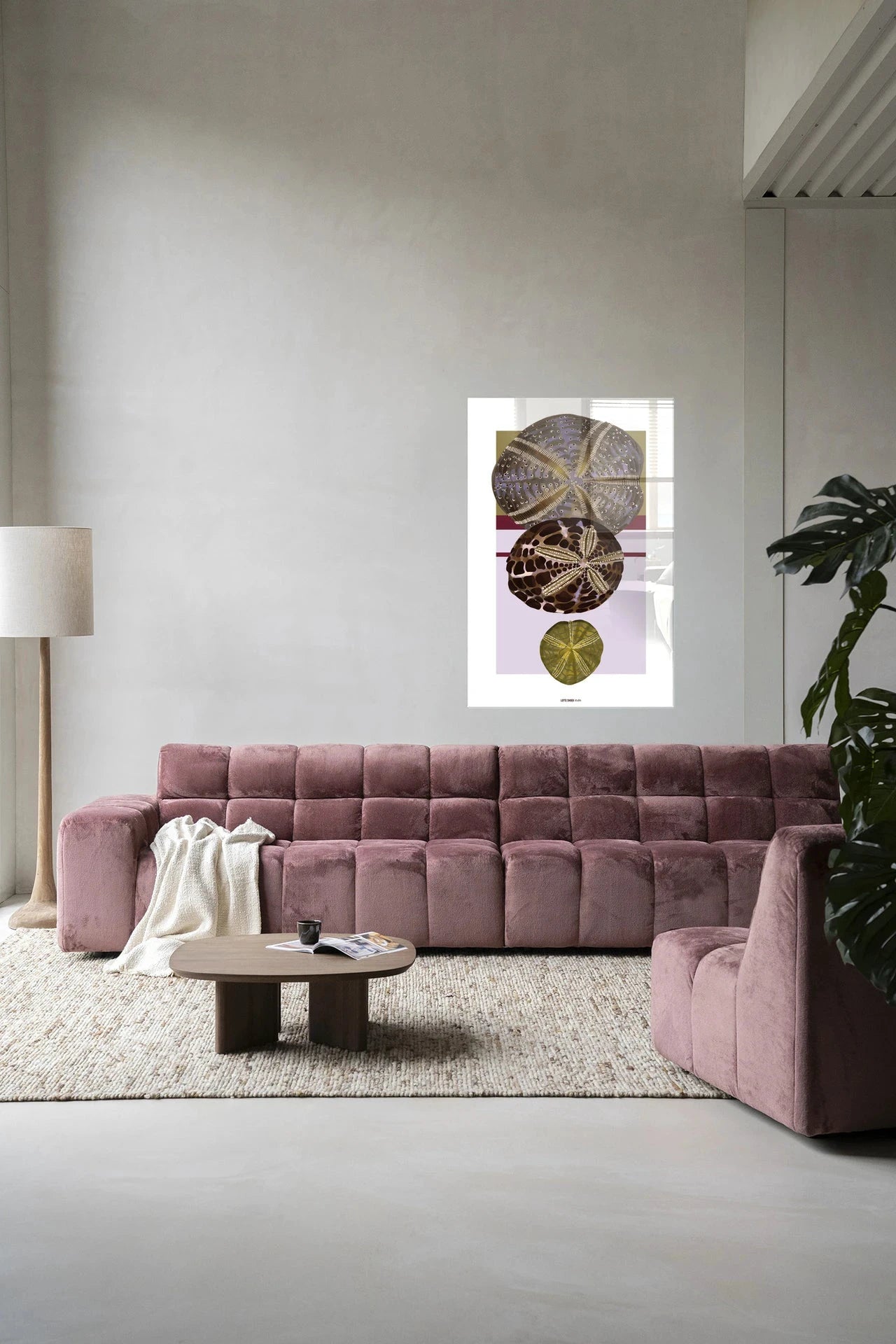 Marinus 1 - Moderne Wanddecoratie | Artprint, Glass Art, Wandkleed by Urban Cotton