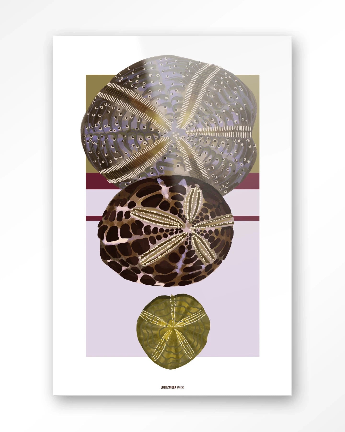 Marinus 1 - Moderne Wanddecoratie | Artprint, Glass Art, Wandkleed by Urban Cotton