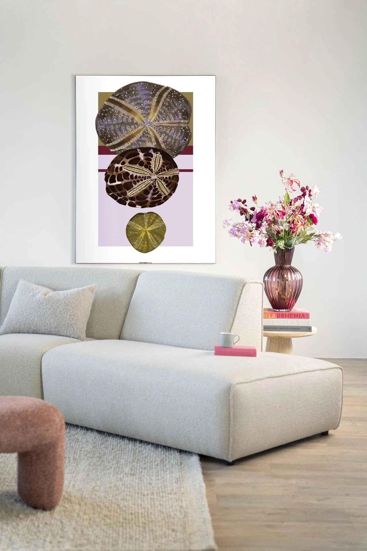 Marinus 1 - Moderne Wanddecoratie | Artprint, Glass Art, Wandkleed by Urban Cotton