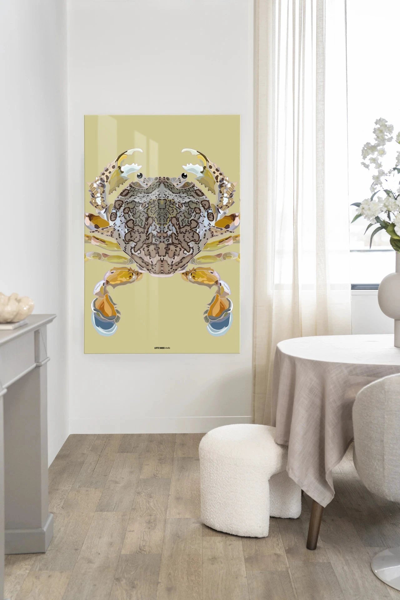 Matuta - Moderne Wanddecoratie | Artprint, Glass Art, Wandkleed by Urban Cotton
