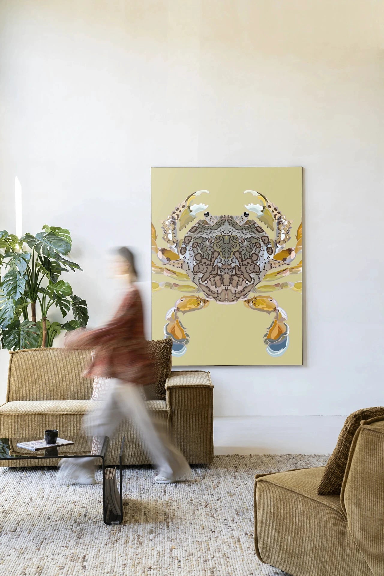 Matuta - Moderne Wanddecoratie | Artprint, Glass Art, Wandkleed by Urban Cotton