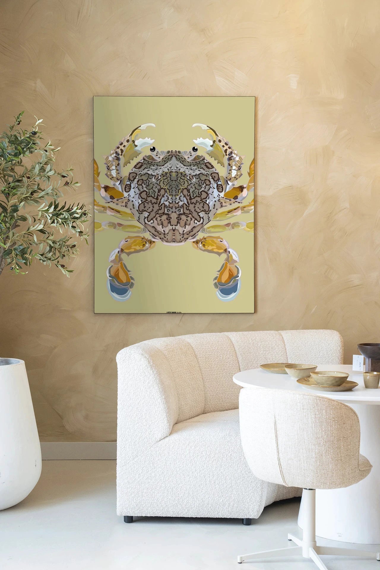Matuta - Moderne Wanddecoratie | Artprint, Glass Art, Wandkleed by Urban Cotton