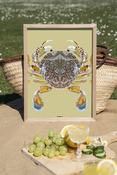 Matuta - Moderne Wanddecoratie | Artprint, Glass Art, Wandkleed by Urban Cotton