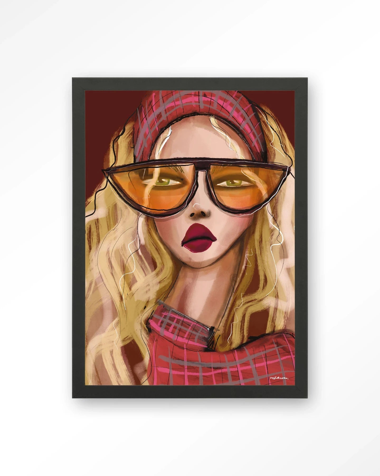 I'm a 90s girl - Moderne Wanddecoratie | Artprint, Glass Art, Wandkleed by Urban Cotton