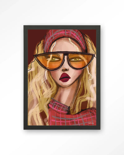I'm a 90s girl - Moderne Wanddecoratie | Artprint, Glass Art, Wandkleed by Urban Cotton