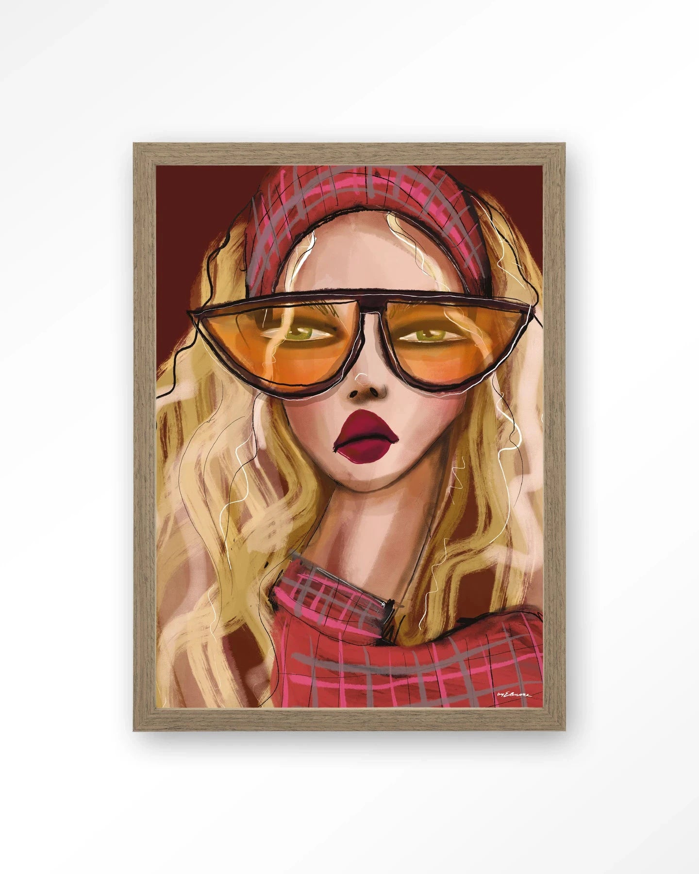 I'm a 90s girl - Moderne Wanddecoratie | Artprint, Glass Art, Wandkleed by Urban Cotton