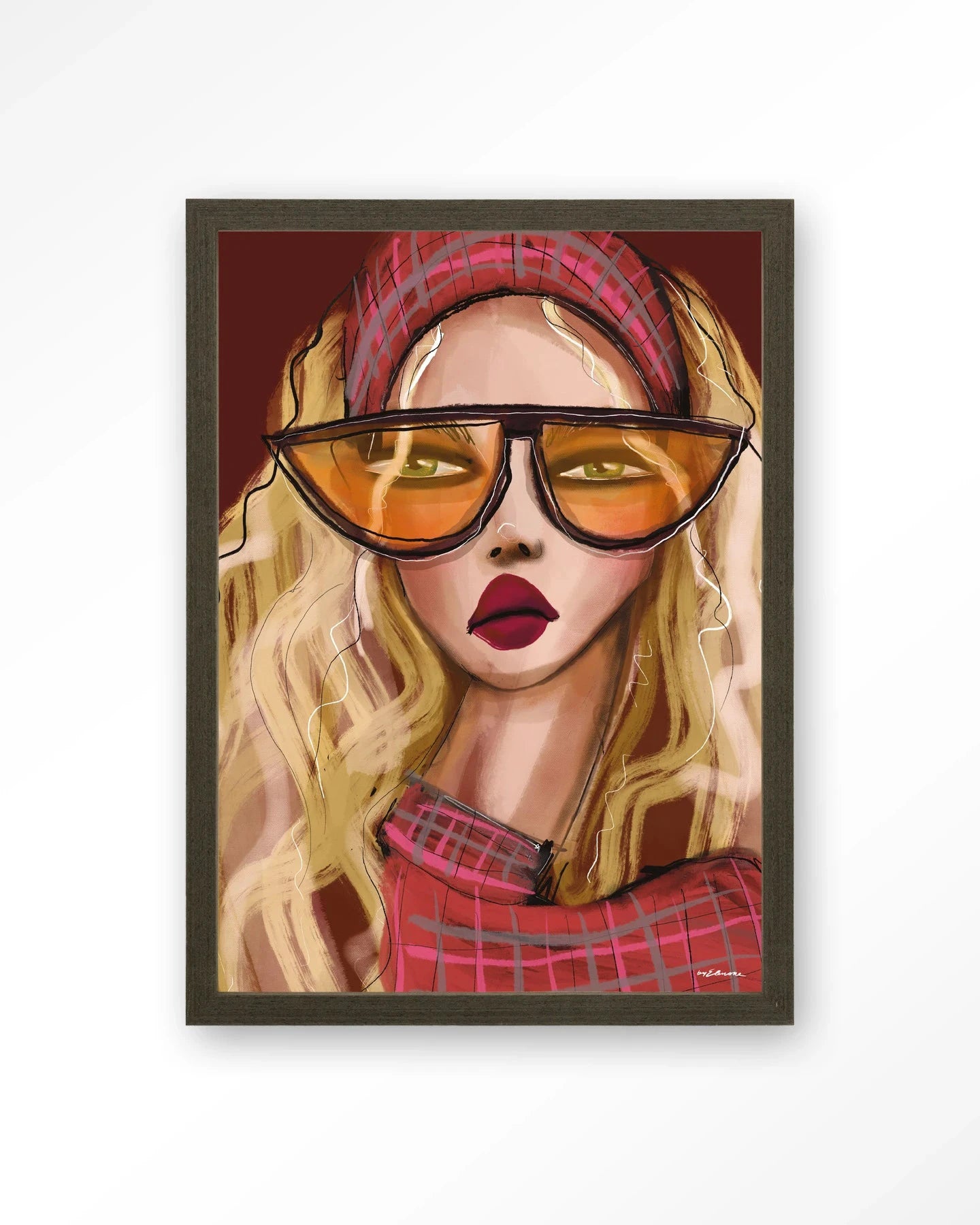 I'm a 90s girl - Moderne Wanddecoratie | Artprint, Glass Art, Wandkleed by Urban Cotton