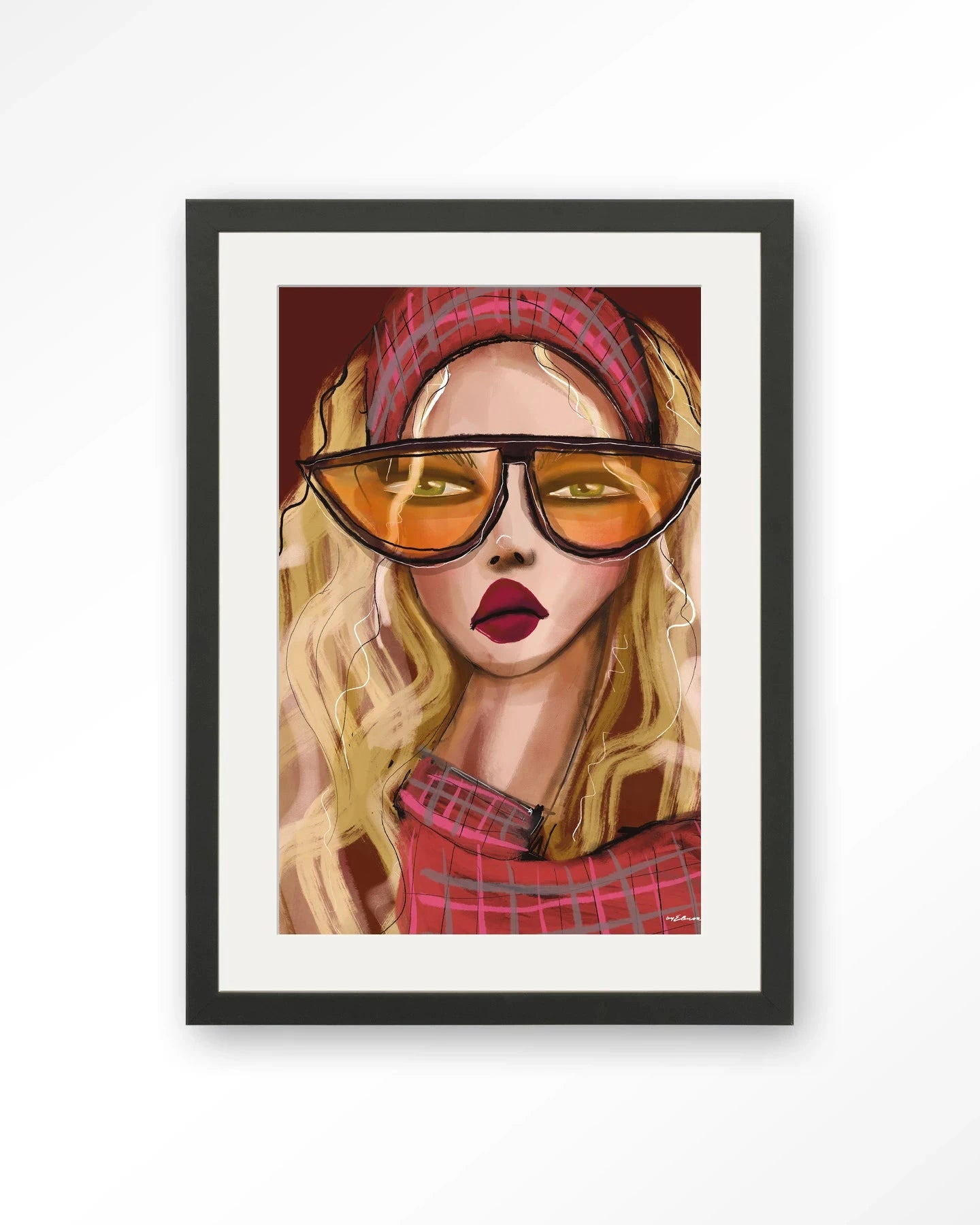 I'm a 90s girl - Moderne Wanddecoratie | Artprint, Glass Art, Wandkleed by Urban Cotton