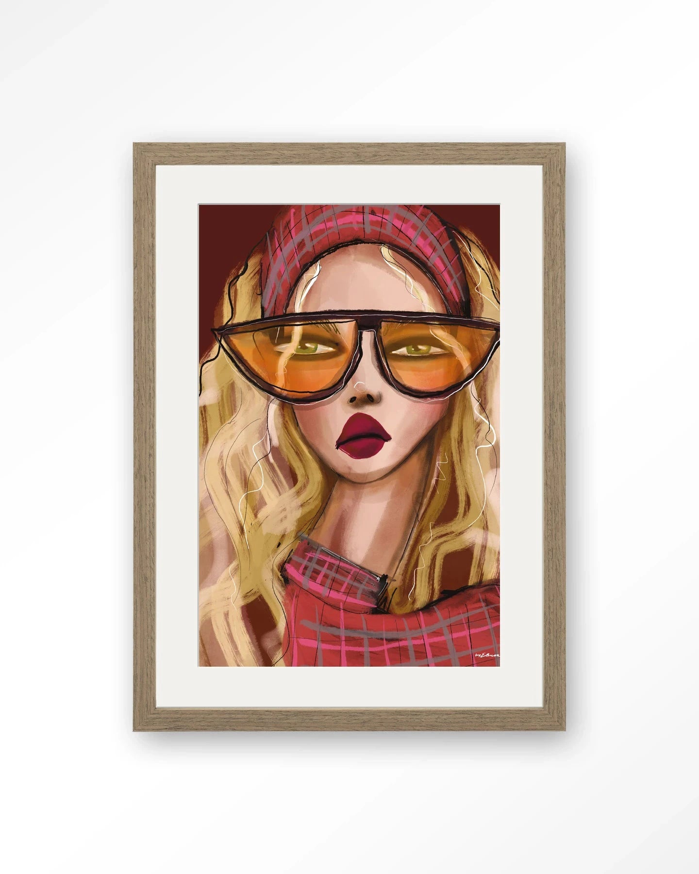 I'm a 90s girl - Moderne Wanddecoratie | Artprint, Glass Art, Wandkleed by Urban Cotton