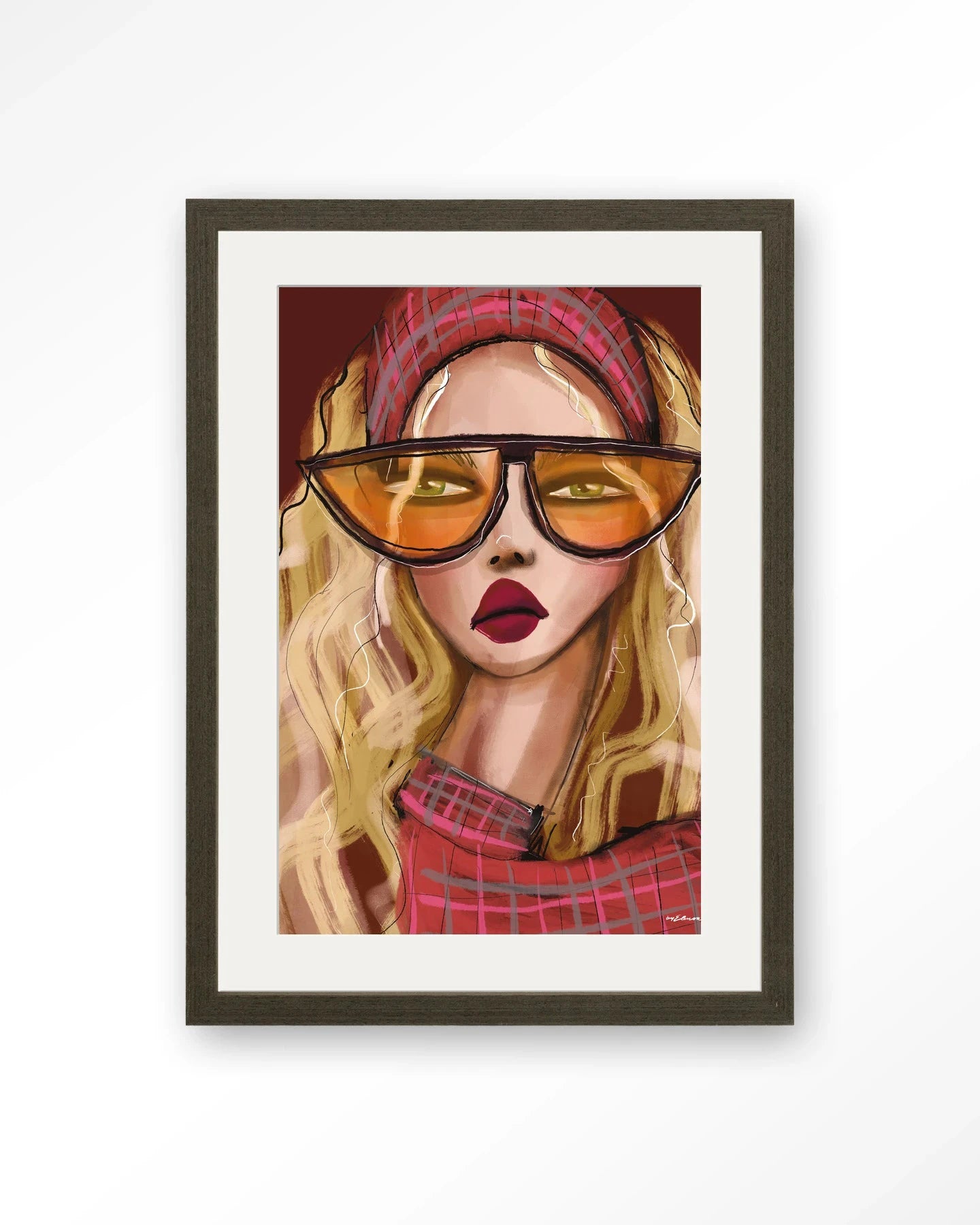I'm a 90s girl - Moderne Wanddecoratie | Artprint, Glass Art, Wandkleed by Urban Cotton