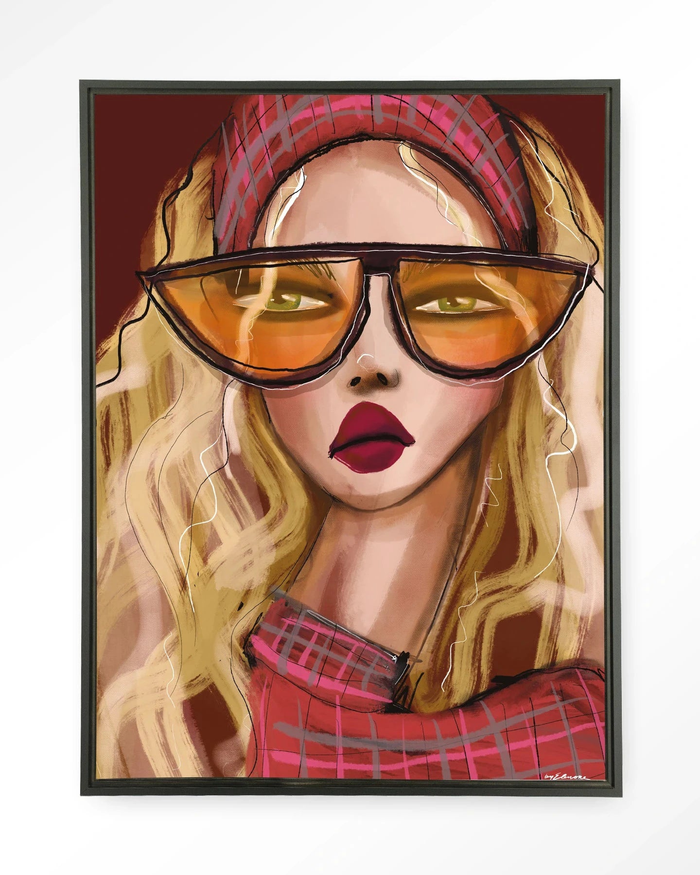 I'm a 90s girl - Moderne Wanddecoratie | Artprint, Glass Art, Wandkleed by Urban Cotton