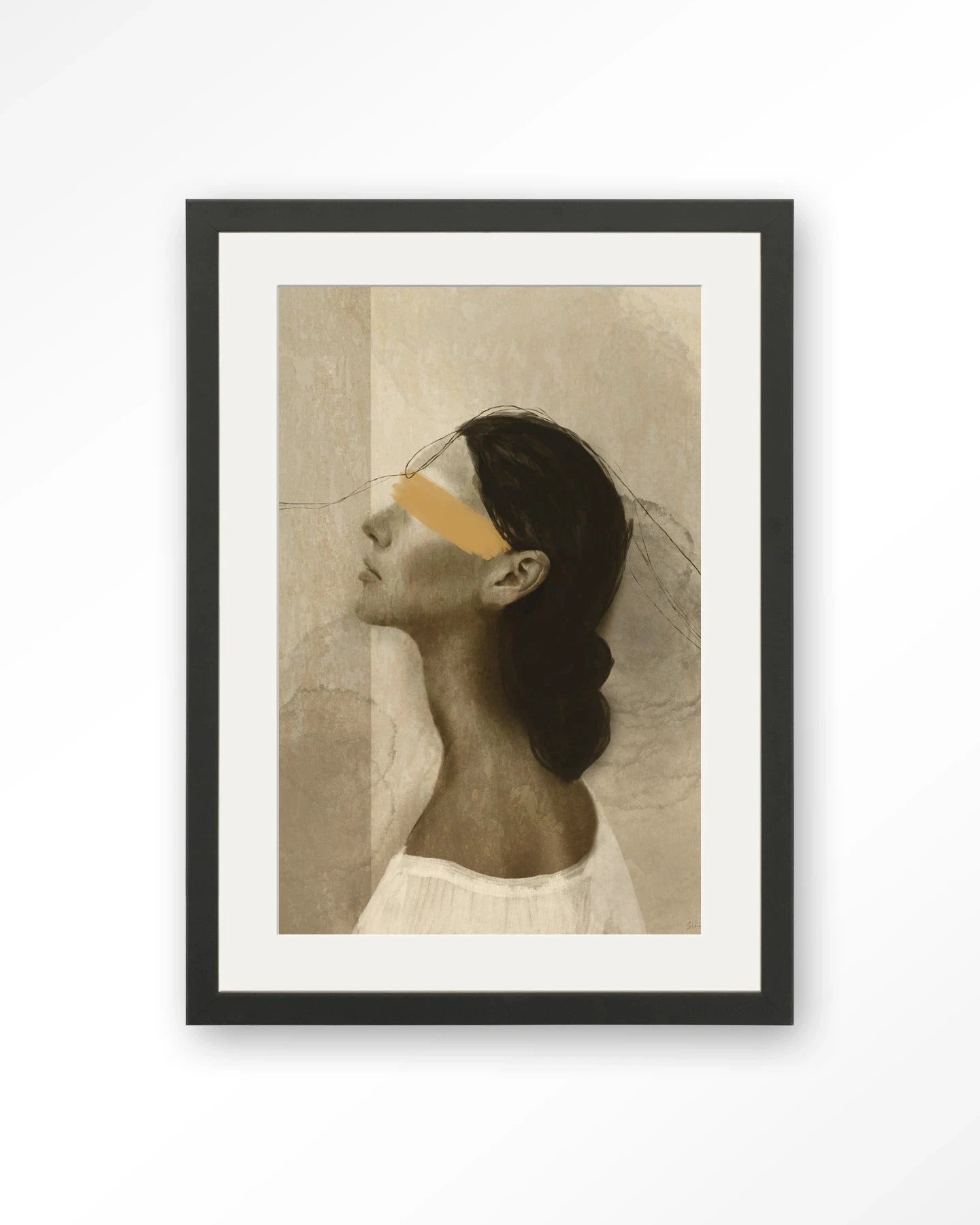 She Thinks Of You - Moderne Wanddecoratie | Artprint, Glass Art, Wandkleed by Urban Cotton