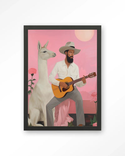 Delilah Lama - Moderne Wanddecoratie | Artprint, Glass Art, Wandkleed by Urban Cotton