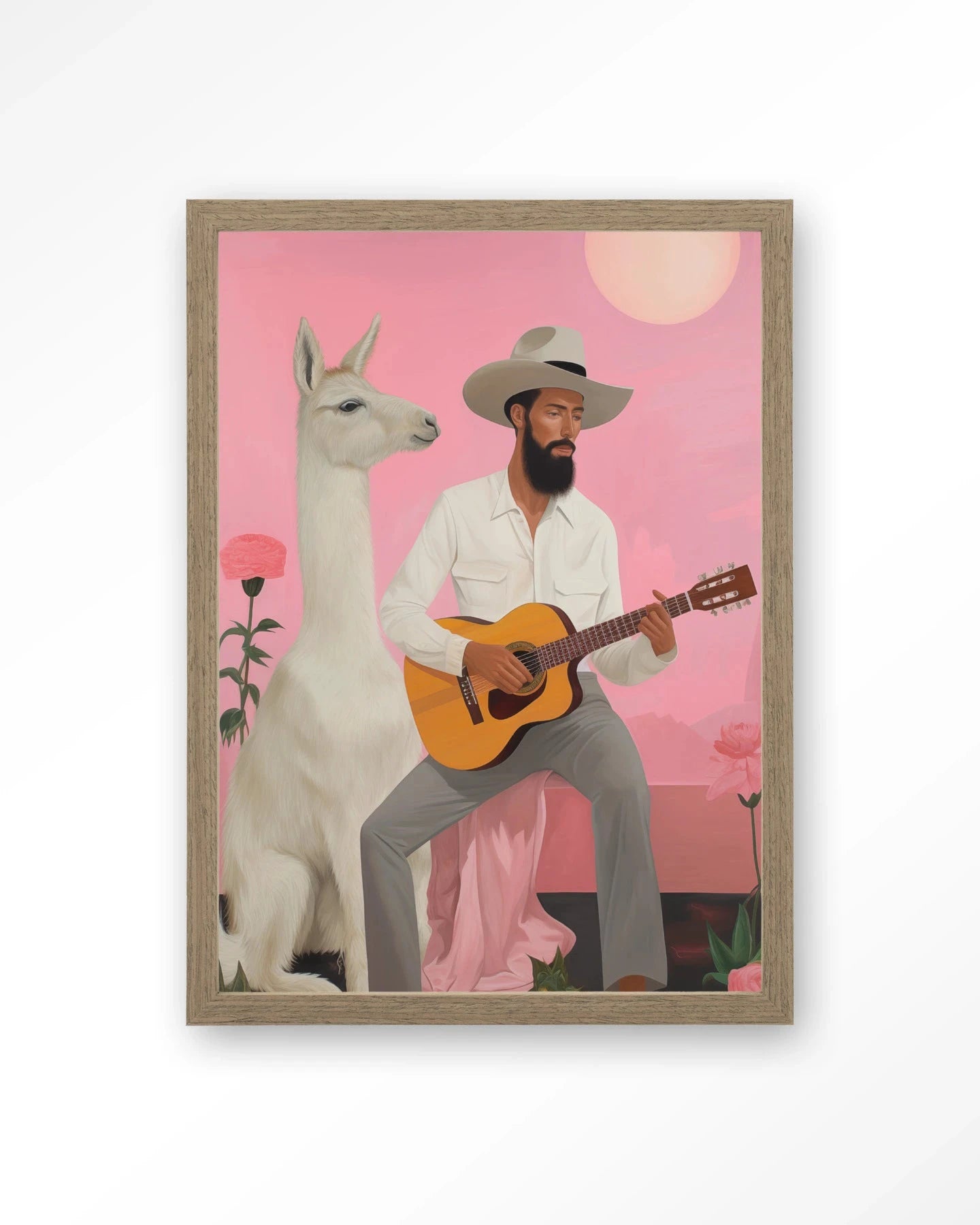 Delilah Lama - Moderne Wanddecoratie | Artprint, Glass Art, Wandkleed by Urban Cotton