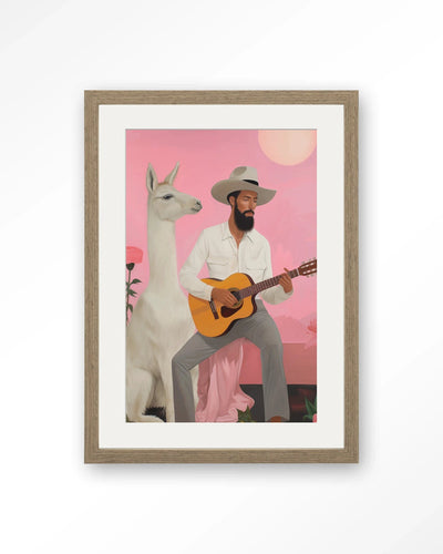 Delilah Lama - Moderne Wanddecoratie | Artprint, Glass Art, Wandkleed by Urban Cotton