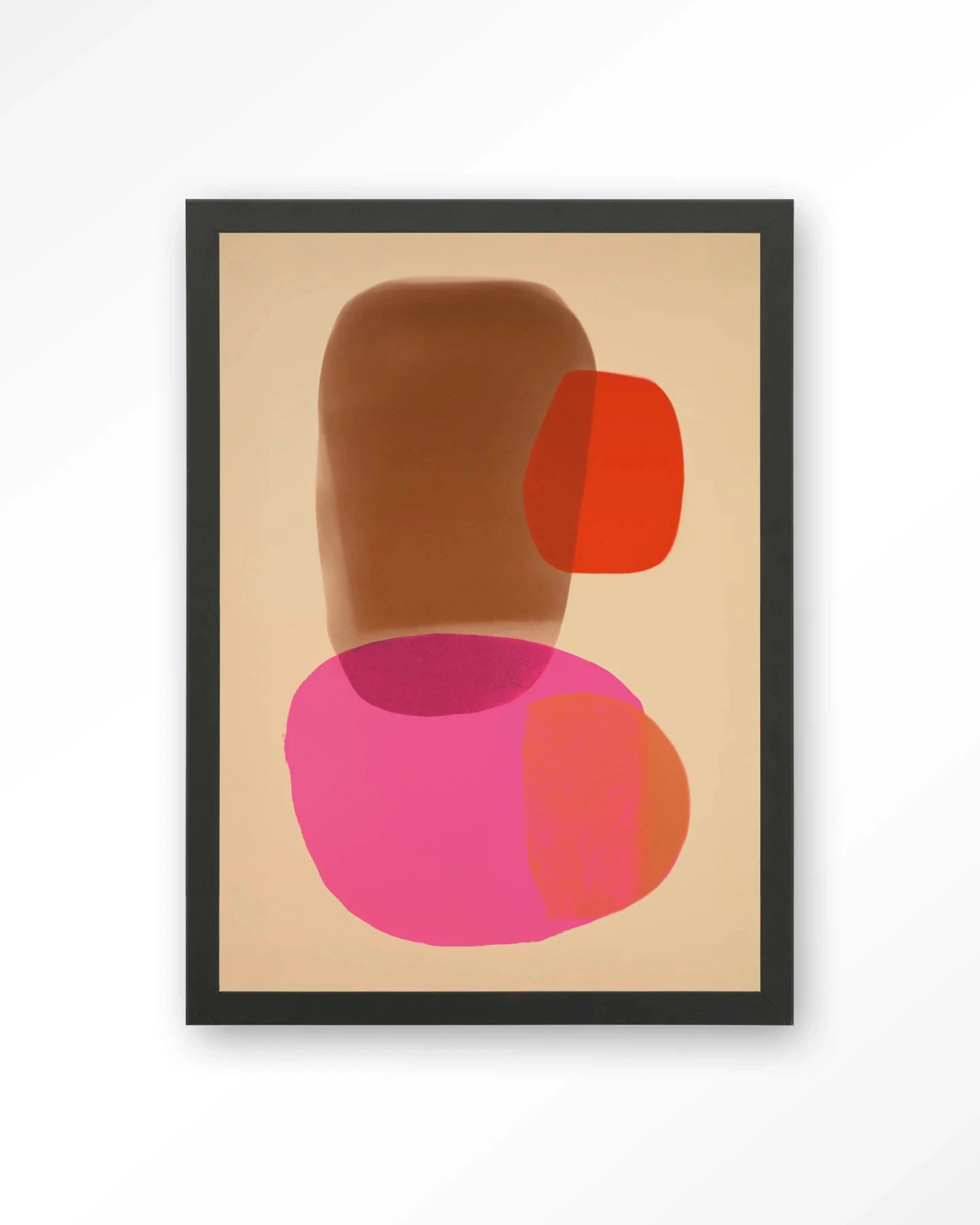 Soft Collusion - Moderne Wanddecoratie | Artprint, Glass Art, Wandkleed by Urban Cotton