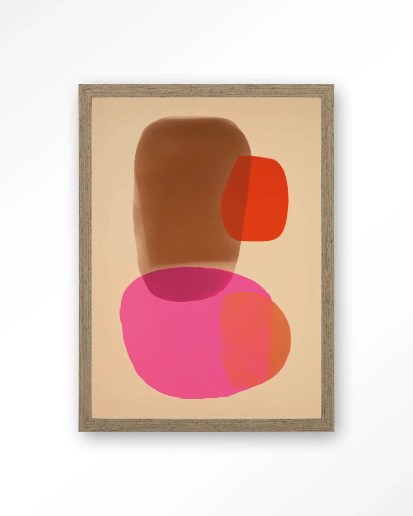 Soft Collusion - Moderne Wanddecoratie | Artprint, Glass Art, Wandkleed by Urban Cotton