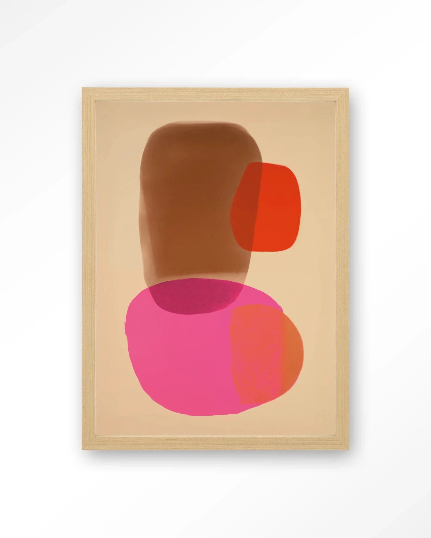 Soft Collusion - Moderne Wanddecoratie | Artprint, Glass Art, Wandkleed by Urban Cotton