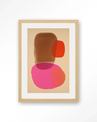 Soft Collusion - Moderne Wanddecoratie | Artprint, Glass Art, Wandkleed by Urban Cotton
