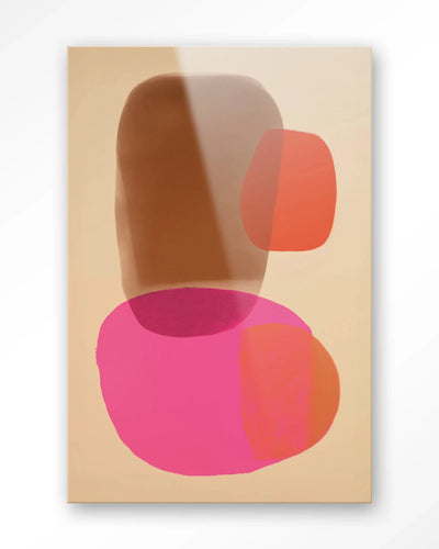 Soft Collusion - Moderne Wanddecoratie | Artprint, Glass Art, Wandkleed by Urban Cotton