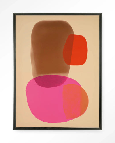 Soft Collusion - Moderne Wanddecoratie | Artprint, Glass Art, Wandkleed by Urban Cotton
