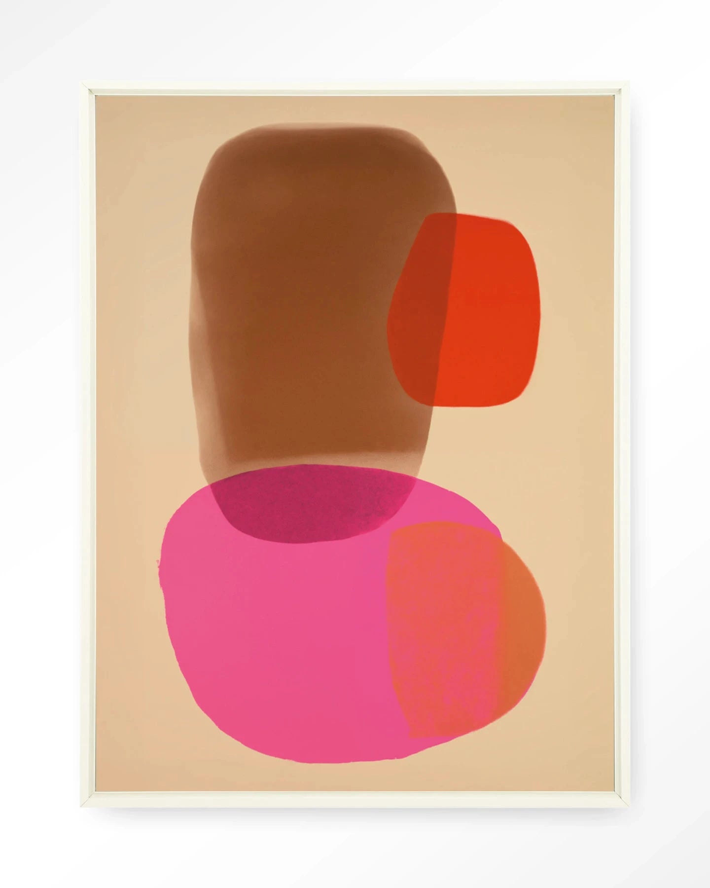 Soft Collusion - Moderne Wanddecoratie | Artprint, Glass Art, Wandkleed by Urban Cotton