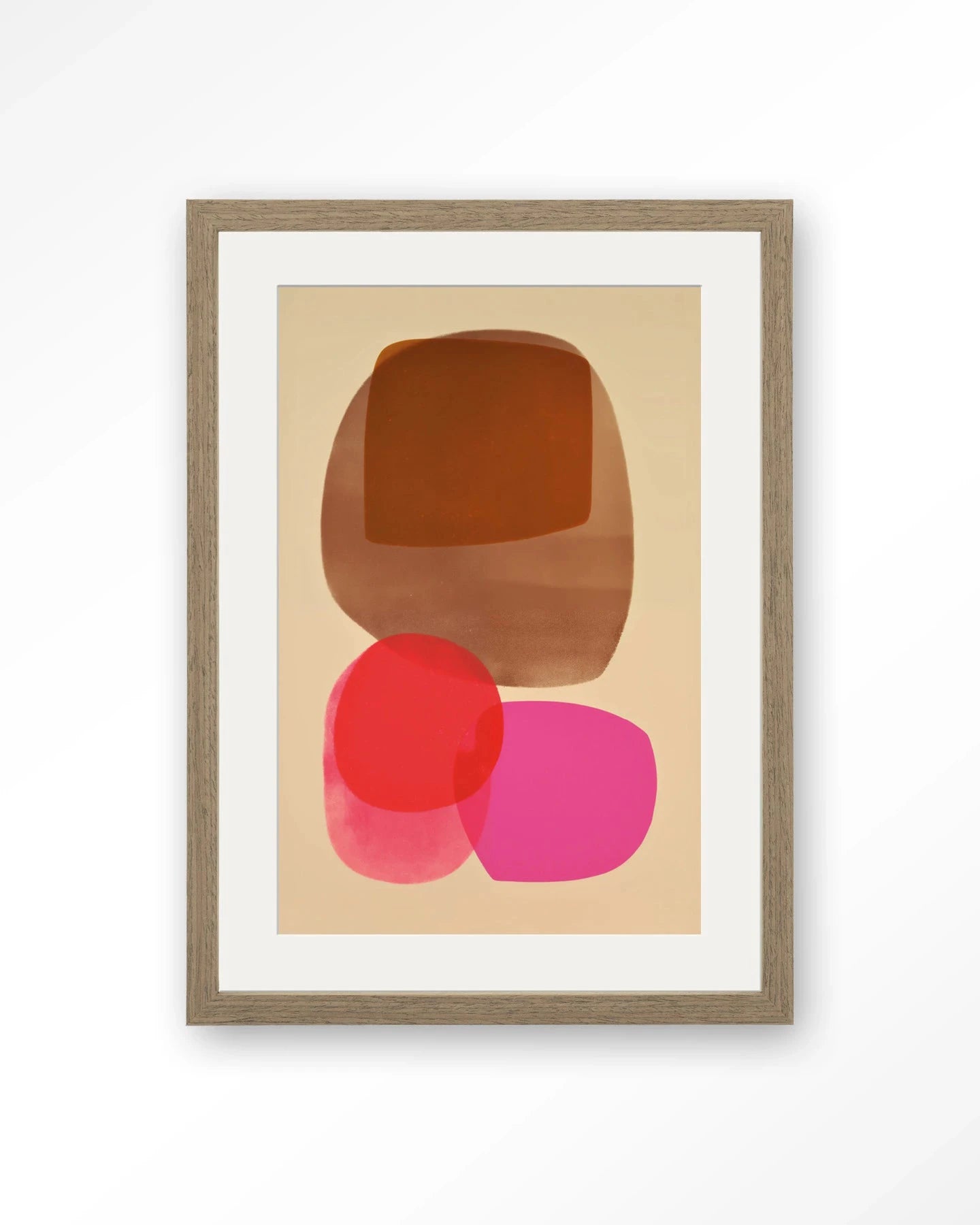 Warm Haze - Moderne Wanddecoratie | Artprint, Glass Art, Wandkleed by Urban Cotton