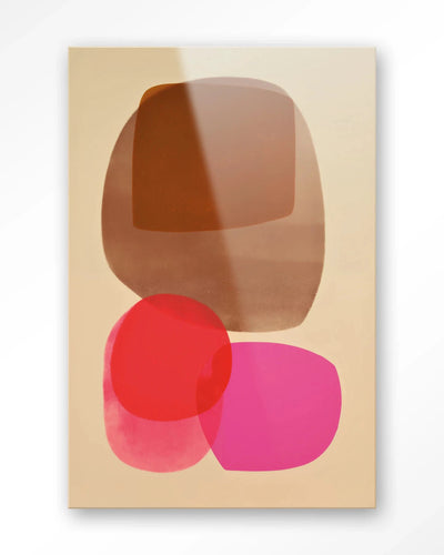Warm Haze - Moderne Wanddecoratie | Artprint, Glass Art, Wandkleed by Urban Cotton