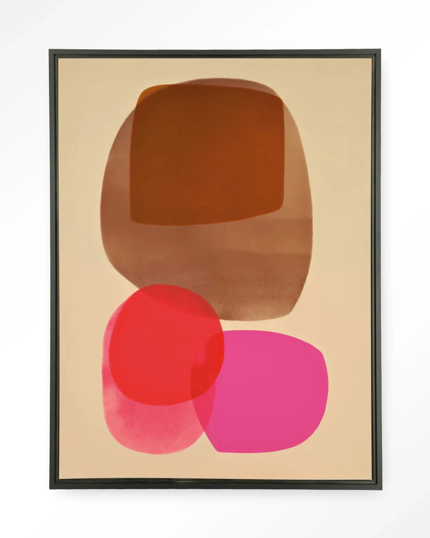 Warm Haze - Moderne Wanddecoratie | Artprint, Glass Art, Wandkleed by Urban Cotton