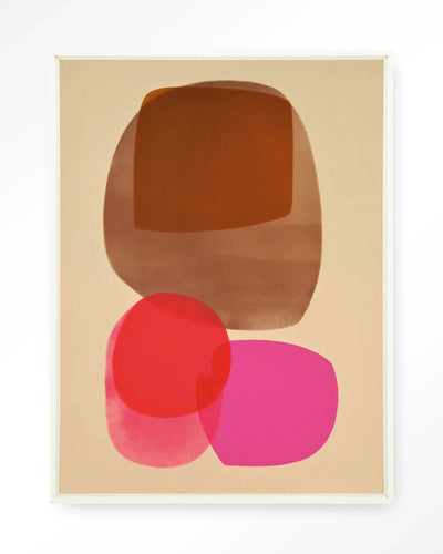 Warm Haze - Moderne Wanddecoratie | Artprint, Glass Art, Wandkleed by Urban Cotton