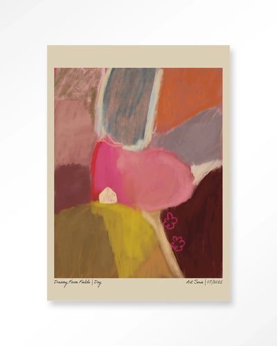 Dreamy Farmfield By Day - Moderne Wanddecoratie | Artprint, Glass Art, Wandkleed by Urban Cotton