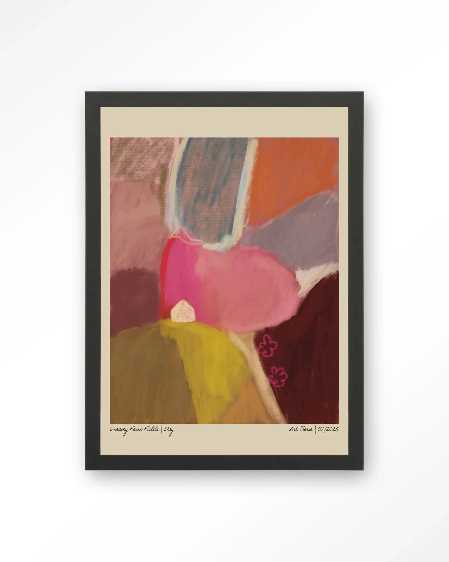 Dreamy Farmfield By Day - Moderne Wanddecoratie | Artprint, Glass Art, Wandkleed by Urban Cotton