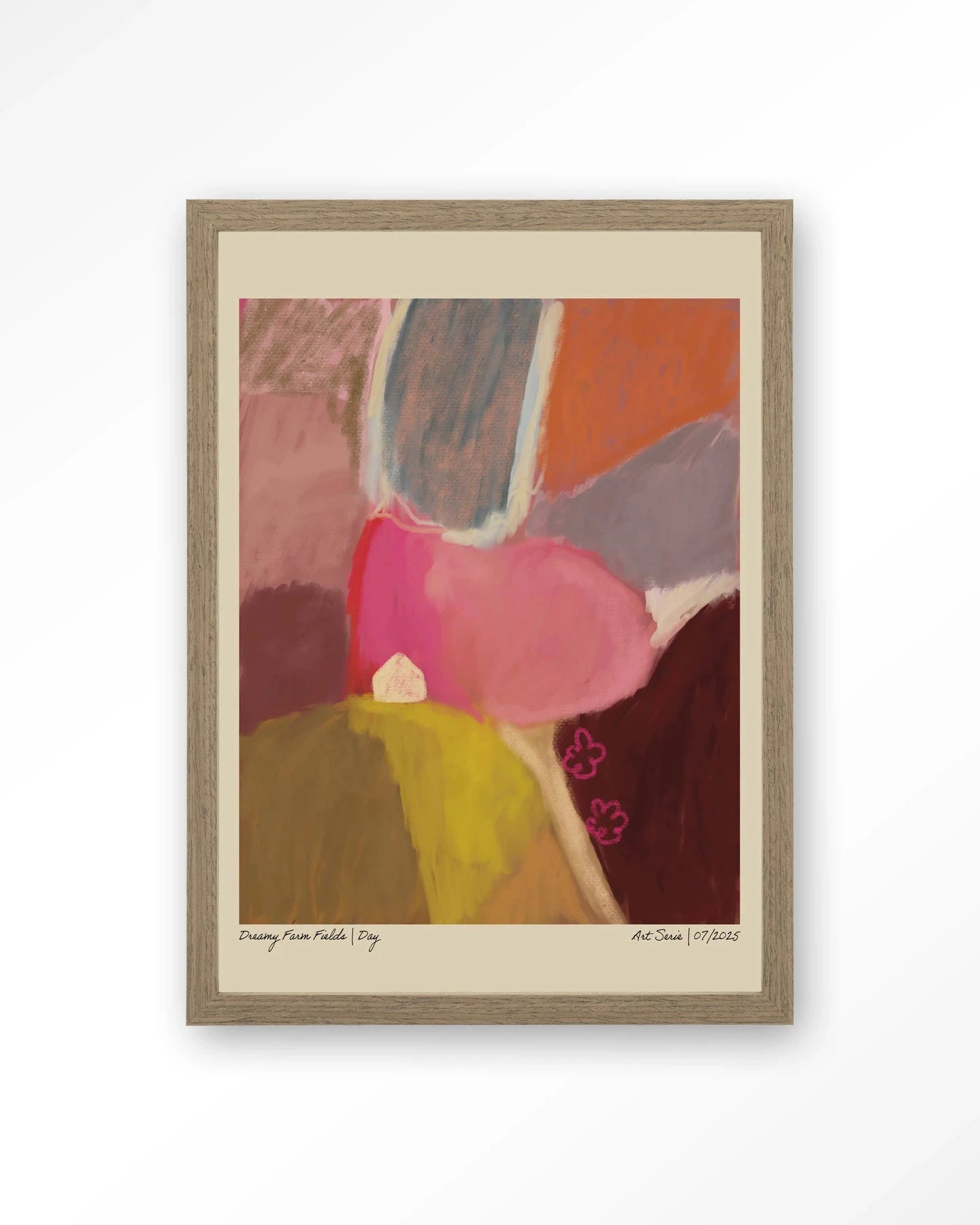 Dreamy Farmfield By Day - Moderne Wanddecoratie | Artprint, Glass Art, Wandkleed by Urban Cotton