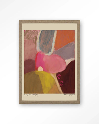 Dreamy Farmfield By Day - Moderne Wanddecoratie | Artprint, Glass Art, Wandkleed by Urban Cotton