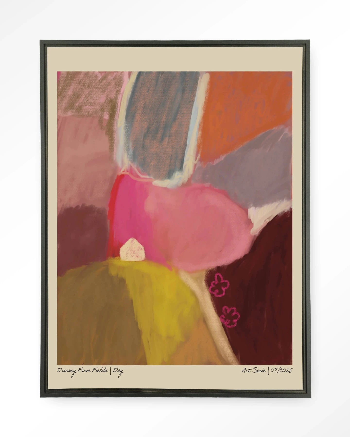 Dreamy Farmfield By Day - Moderne Wanddecoratie | Artprint, Glass Art, Wandkleed by Urban Cotton