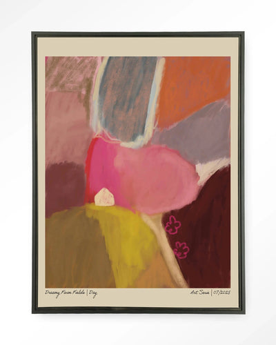 Dreamy Farmfield By Day - Moderne Wanddecoratie | Artprint, Glass Art, Wandkleed by Urban Cotton