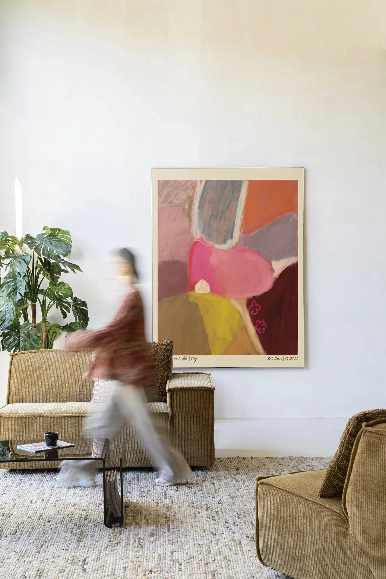 Dreamy Farmfield By Day - Moderne Wanddecoratie | Artprint, Glass Art, Wandkleed by Urban Cotton