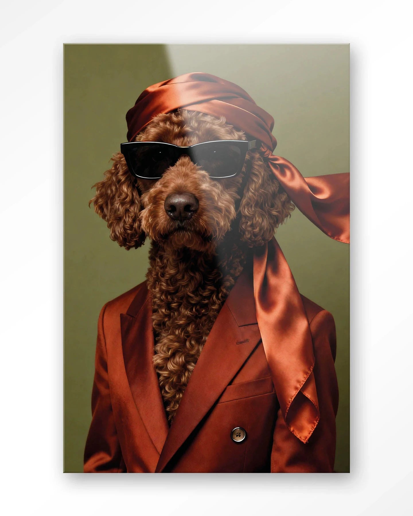 Guus - Moderne Wanddecoratie | Artprint, Glass Art, Wandkleed by Urban Cotton