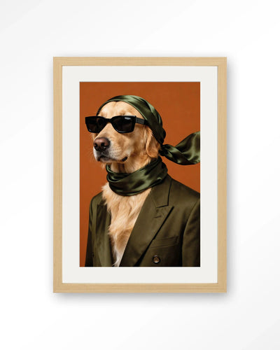 Murph - Moderne Wanddecoratie | Artprint, Glass Art, Wandkleed by Urban Cotton