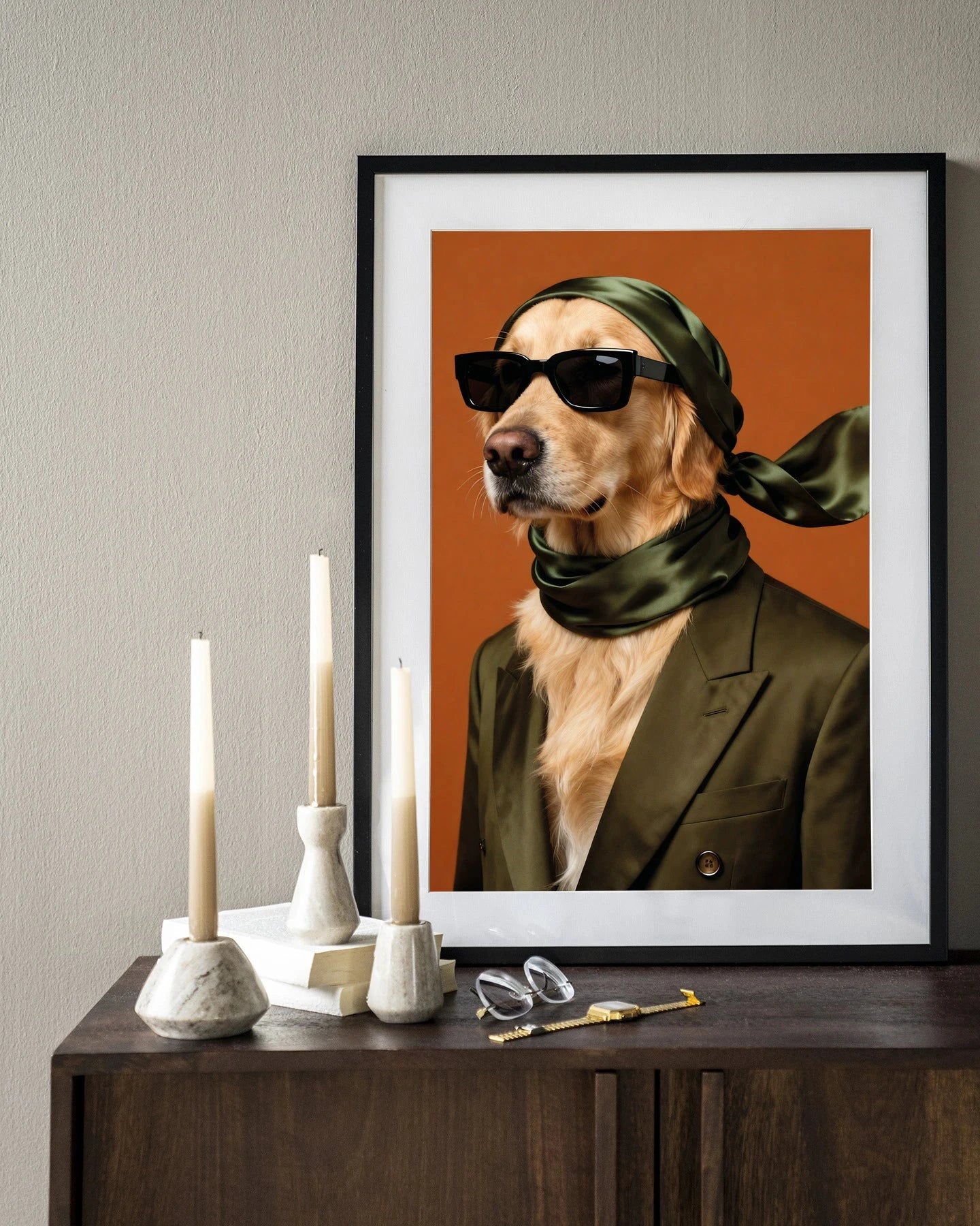 Murph - Moderne Wanddecoratie | Artprint, Glass Art, Wandkleed by Urban Cotton