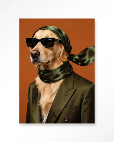 Murph - Moderne Wanddecoratie | Artprint, Glass Art, Wandkleed by Urban Cotton