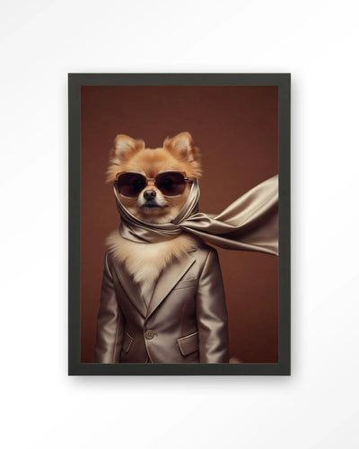 Foxy - Moderne Wanddecoratie | Artprint, Glass Art, Wandkleed by Urban Cotton