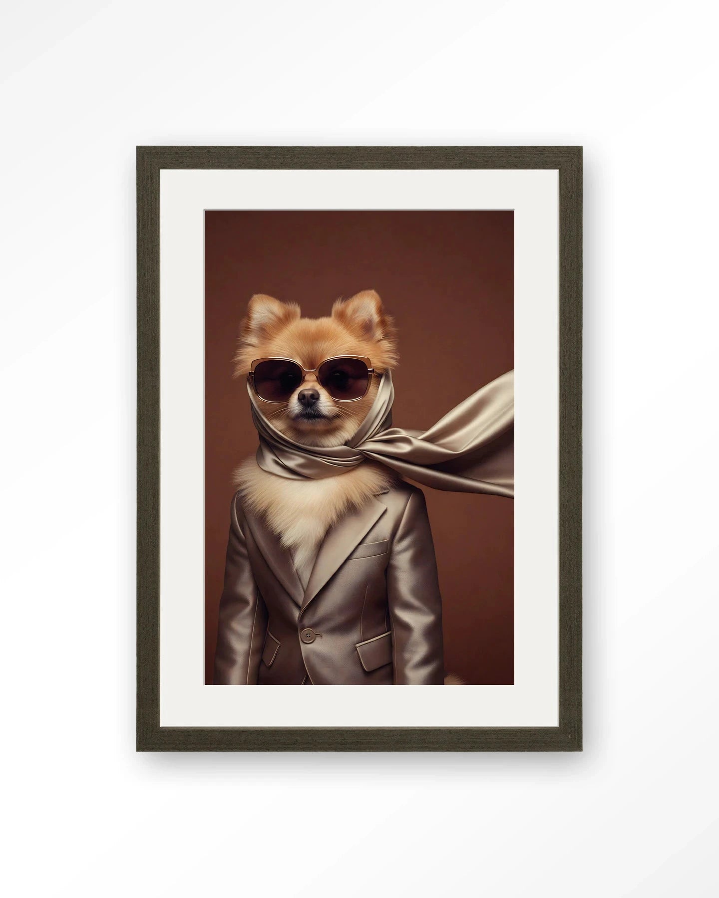 Foxy - Moderne Wanddecoratie | Artprint, Glass Art, Wandkleed by Urban Cotton