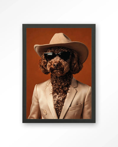 Billy - Moderne Wanddecoratie | Artprint, Glass Art, Wandkleed by Urban Cotton