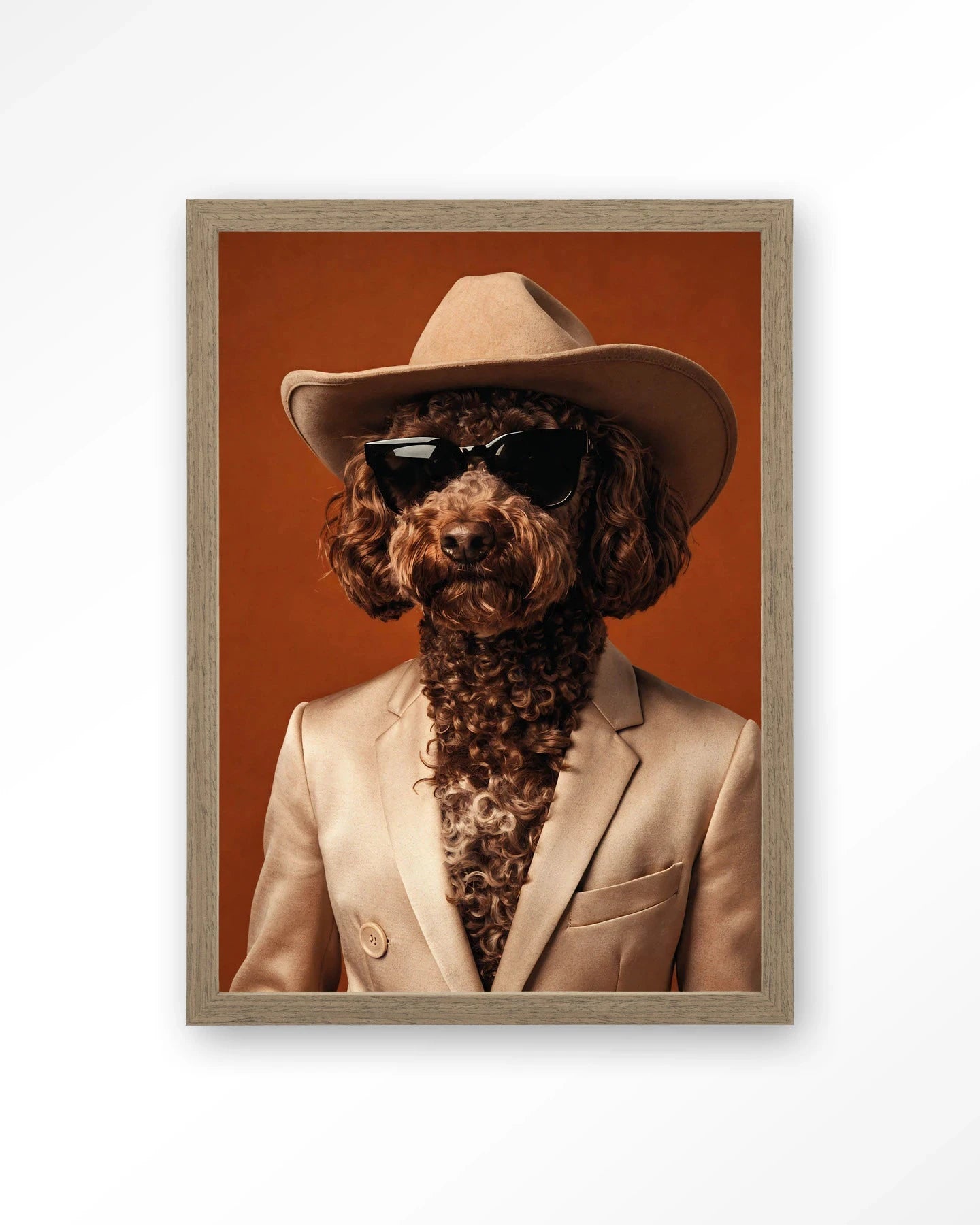 Billy - Moderne Wanddecoratie | Artprint, Glass Art, Wandkleed by Urban Cotton