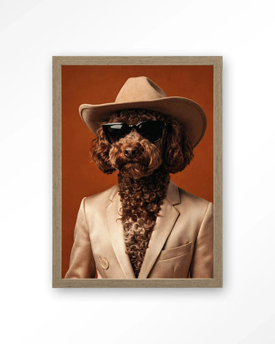 Billy - Moderne Wanddecoratie | Artprint, Glass Art, Wandkleed by Urban Cotton