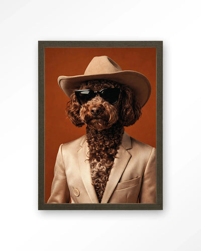 Billy - Moderne Wanddecoratie | Artprint, Glass Art, Wandkleed by Urban Cotton