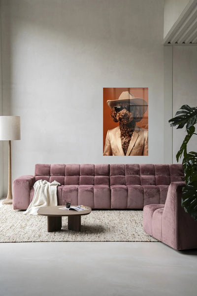 Billy - Moderne Wanddecoratie | Artprint, Glass Art, Wandkleed by Urban Cotton